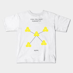 Yellow Pandemic Board Game Kids T-Shirt